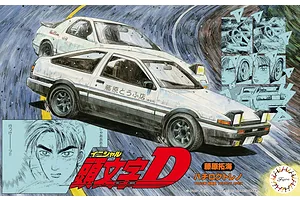 Fujimi 1/24 Toyota Apex AE86 Trueno Early Type 1600GT Fujiwara Takumi Initial D Car Scaled Plastic Model Kit