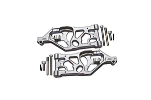 GPM Aluminium Front Lower Suspension Arms 2Pcs - Silver