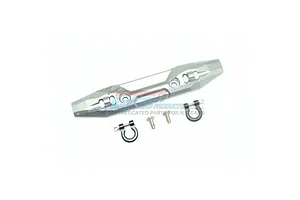 GPM Aluminium Front Bumper with D-Rings Set - Silver