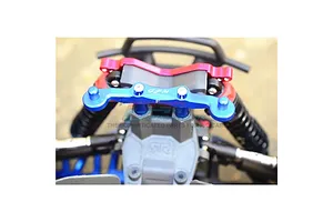 GPM Red Aluminium ARRMA GRANITE 4x4 Front Body Post & Mount Set image 122220