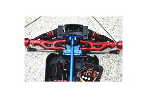 GPM Aluminium Front Upper Suspension Arms 2Pcs - Blue image 122275