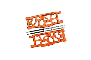 GPM Aluminium Rear Lower Suspension Arms 2Pcs - Orange image 122341