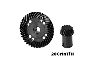 GPM Steel Front or Rear 39T/12T Main Diff Gear Set image 122358