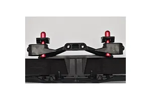 GPM Red Aluminium &amp;amp; Stainless Steel Front &amp;amp; Rear Body Posts 4Pcs image 122383