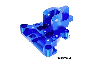 GPM Aluminium Front Centre Brace Mount - Blue