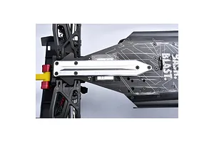GPM Aluminium Rear Skid Plate Brace - Red image 3