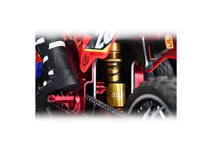 GPM Aluminium Rear Shock 1Pc - Titanium image 2