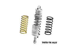 GPM Aluminium Rear Shock 1Pc - Silver