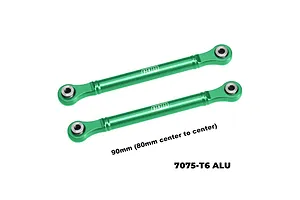 GPM Aluminium 90mm Front Camber Links 2Pcs - Green
