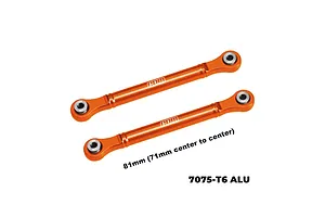 GPM Aluminium 88mm Rear Camber Links 2Pcs - Orange