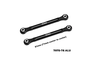 GPM Aluminium 88mm Rear Camber Links 2Pcs - Black