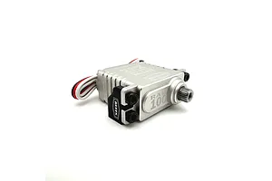 Reefs RC Aluminium RAW100 Mini Servo Mounting Tabs 2Pcs - Black image 2