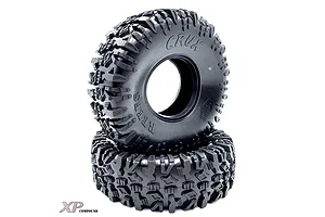 Reefs RC 2.2" Crux XP Compound (Pink) Rock Crawler Tyres with Foam Inserts 2Pcs image 122721