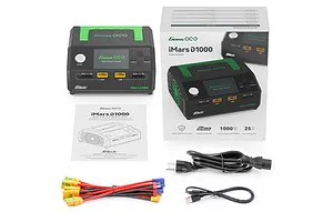 Gens Ace iMars D1000 G-Tech Dual Channel AC 1000W Smart Charger image 122745