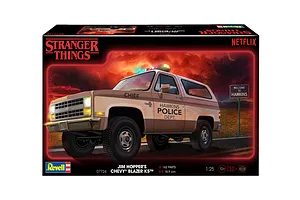 Revell 1/25 Hoppers 1985 Chevrolet K5 Blazer SUV Scaled Plastic Model Kit - Stranger Things image 122826