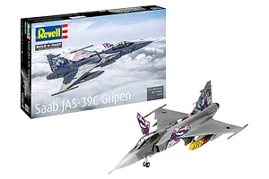 Revell 1/72 Saab JAS-39C Gripen Fighter Scaled Plastic Model Kit image 123162