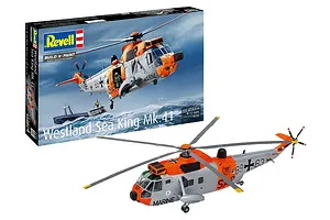 Revell 1/72 Westland Sea King Mk. 41 Helicopter Scaled Plastic Model Kit image 123178
