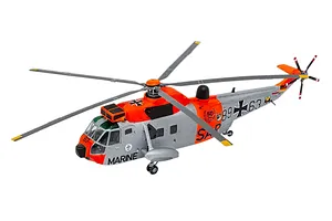 Revell 1/72 Westland Sea King Mk. 41 Helicopter Scaled Plastic Model Kit image 123179