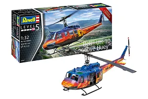 Revell 1/32 Bell UH-1D Goodbye Huey Helicopter Scaled Plastic Model Kit image 123198