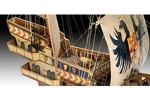 Revell 1/96 Spanish Galleon Scaled Plastic Model Kit image 123219