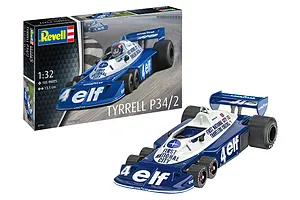 Revell 1/32 Tyrrel P34/2 Formula 1 Scaled Plastic Model Kit