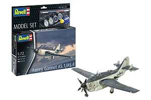 Revell 1/72 Fairey Gannet AS.1/AS.4 Submarine Hunter Scaled Plastic Model Starter Kit image 123262