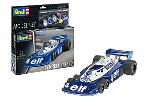 Revell 1/32 Tyrrel P34/2 6-Wheeler Formula 1 Scaled Plastic Model Starter Kit