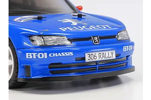 Tamiya BT-01 Peugeot 306 Maxi RC Car Electric 2WD 1/10 Scale Kit - Blue image 123303