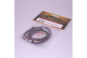 Yeah Racing 5mm LED Light Set in blue, packaged in a clear plastic bag with a branded header card.