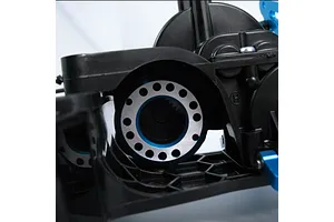 Yeah Racing Aluminium 16-21T Modified Motor Mount - Blue image 3