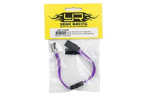 Yeah Racing 150mm Purple Y-Harness High Current Servo Wire w/ JR/Futaba Plug image 123552