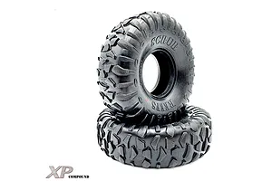 Reefs RC 1.9" Scrub XP Compound (Pink) Tyres with Foam Inserts 2Pcs image 123566