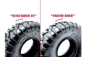 Reefs RC 1.9" Scrub XP Compound (Pink) Tyres with Foam Inserts 2Pcs image 123571