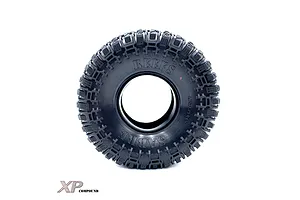 A single black Reefs RC 1.9 inch Sabre tyre with an aggressive tread pattern, shown against a white background.