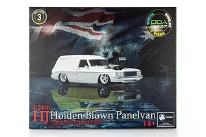 DDA 1/24 1975 Holden HJ Panelvan Supercharged Custom Slammed Scaled Plastic Model Kit image 123721