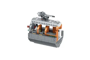 Revell 1/56 U-96 "Das Boot" U-Boat Brick System image 123747