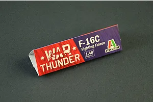 Italeri 1/48 F-16C Fighting Falcon Scaled Plastic Model Kit - War Thunder Edition image 123930