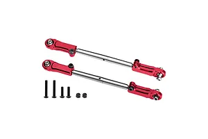 GPM Red Aluminium Steering Linkages 2Pcs image 123961