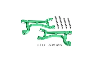 GPM Green Aluminium Front/Rear Upper Suspension Arms 2Pcs w/ Suspension Pins image 123971