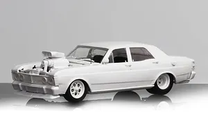 DDA 1/24 Ford GTHO XY Supercharged Custom Slammed Scaled Plastic Model Kit image 123987
