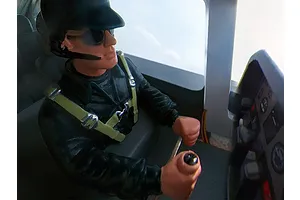 FMS RC Plane Cessna 182 1.5m PNP - Blue image 124076