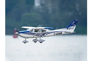 FMS RC Plane Cessna 182 1.5m PNP - Blue image 124080