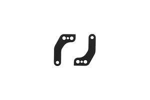 Team Associated Front Steering Block Arms 2Pcs