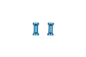 Team Associated Aluminium Short Battery Standoffs 2Pcs - Blue