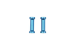 Team Associated Aluminium Long Battery Standoffs 2Pcs - Blue