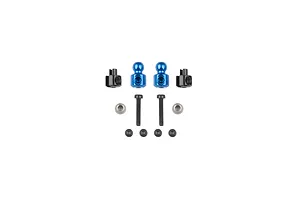 Team Associated Aluminium Anti-Roll Bar Hardware Set - Blue