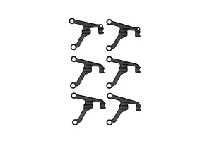 Team Associated Upper Suspension Arm Set 6Pcs