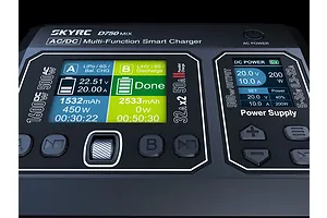 SkyRC D750 Mix Dual Port AC/DC Smart Charger/Power Supply image 124178