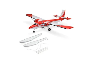 E-Flite RC Plane DHC-6 Twin Otter 1.4m 3D Aerobatic Seaplane BNF Basic with AS3X+ and Safe Select Technology - Float Combo image 124289