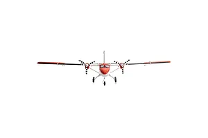 E-Flite RC Plane DHC-6 Twin Otter 1.4m 3D Aerobatic Seaplane BNF Basic with AS3X+ and Safe Select Technology - Float Combo image 124293